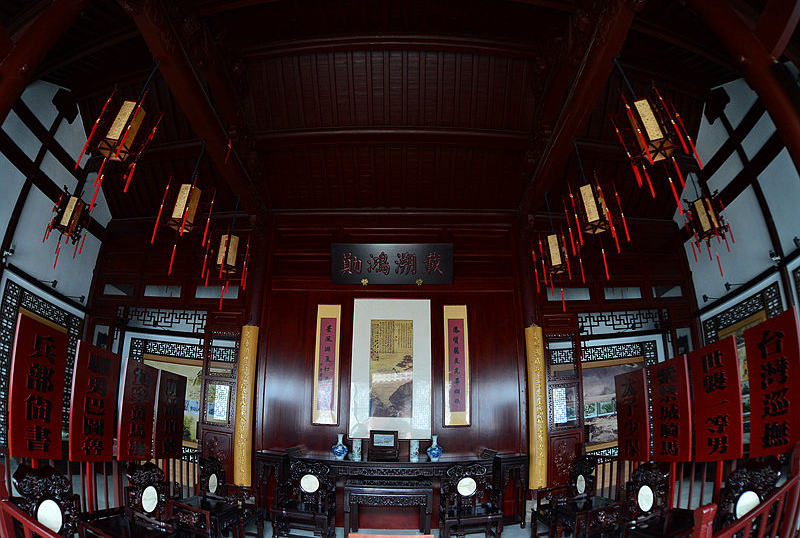 刘铭传故居内屋楹联