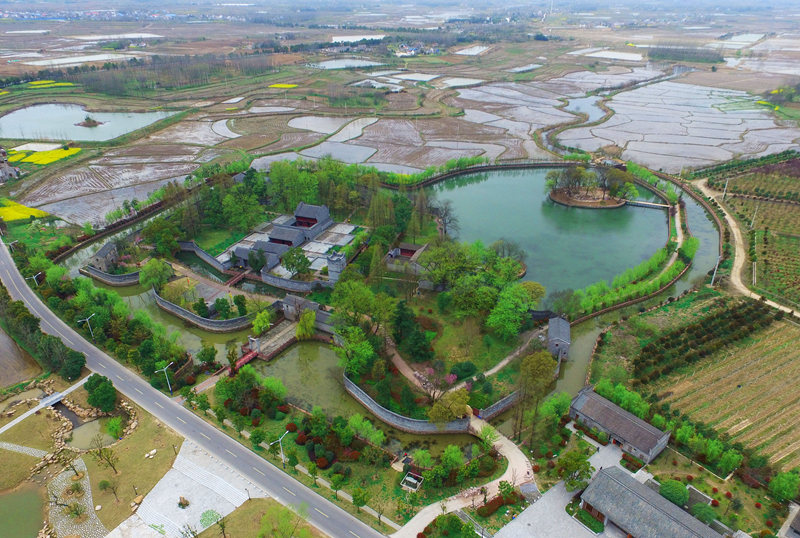 刘铭传故居鸟瞰