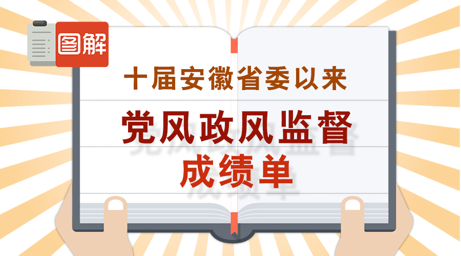 【图解】十届省委以来安徽党风政风监督成绩单